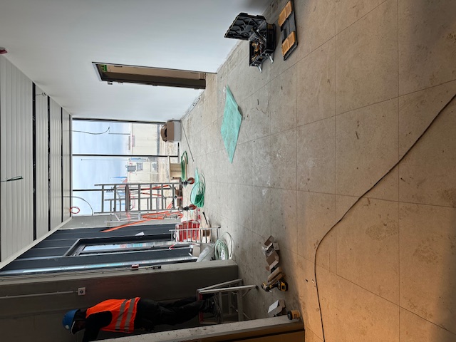 gebouw 1ste opkuis