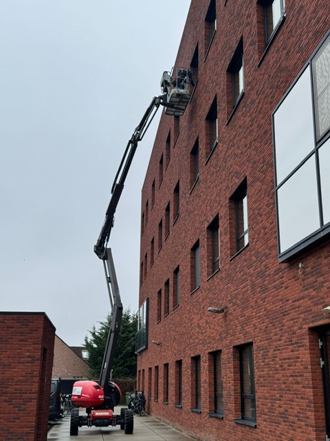 Glaswas van Schoolgebouwen